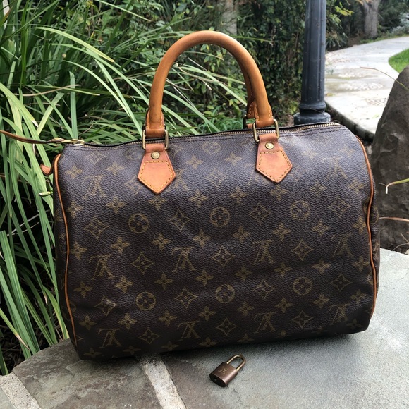 Louis Vuitton Handbags - 💯Authentic LV Monogram Speedy 30 •W/LOCK No Key❤️